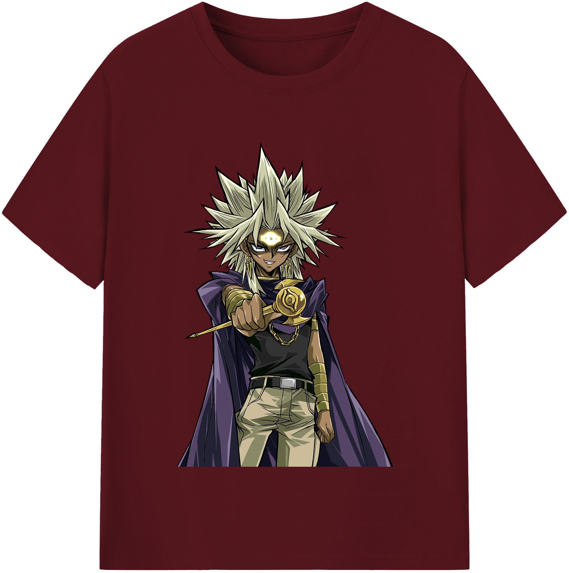 （画像用） 遊☆戯☆王 Yu-Gi-Oh! 綿100％半袖Tシャツ（フロントプリント）